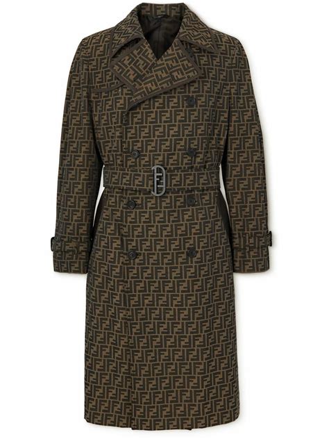 fendi trench coat|fendi women's trenchless.